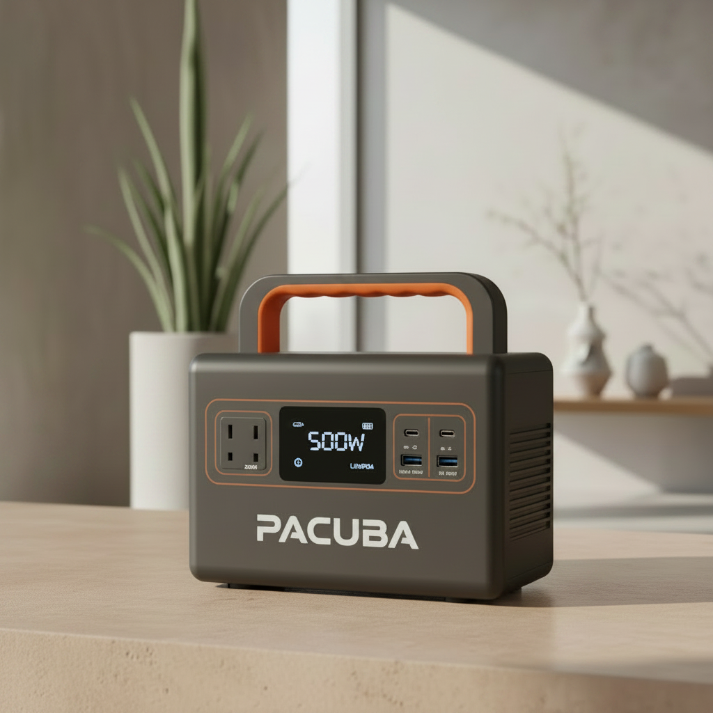 PACUBA Mobile Powerstation 500W – neues Produktbild