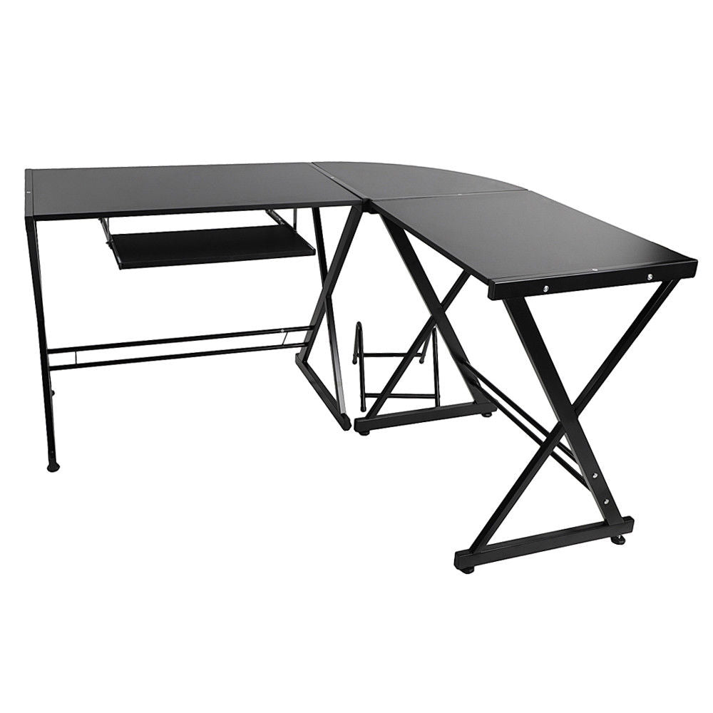 Premium Eckschreibtisch „Vision“ – Modernes L-Design für dein Home-Office