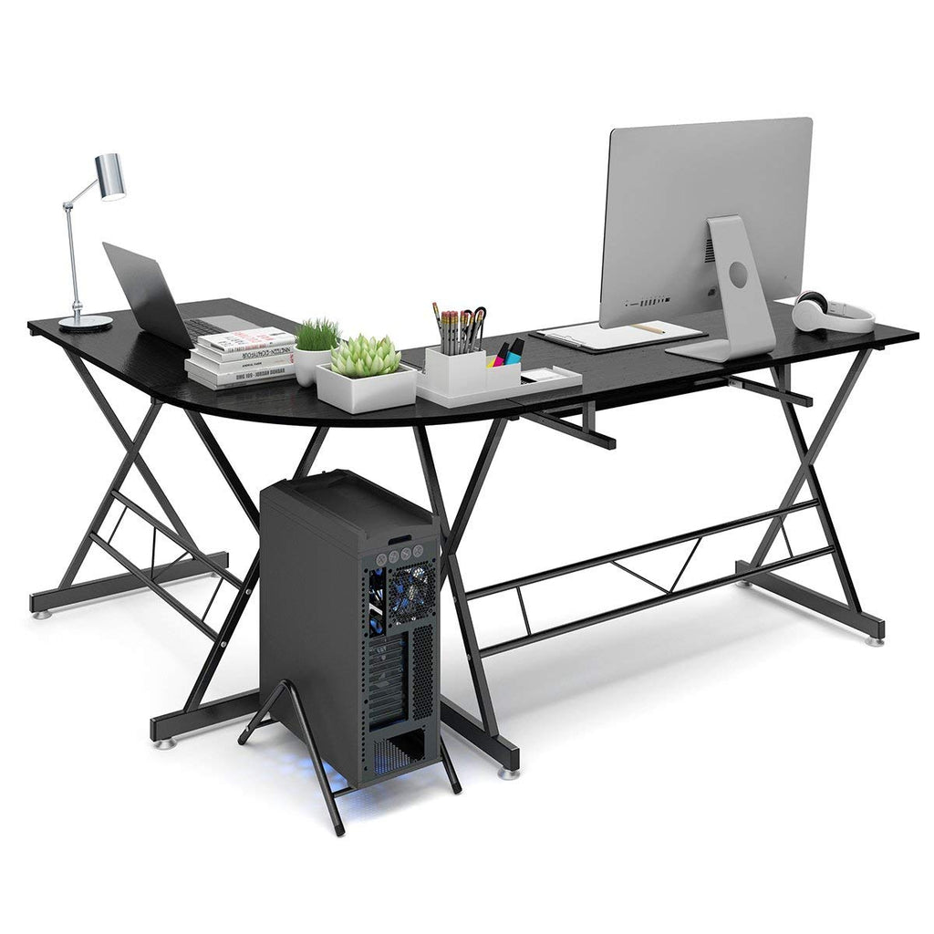 Premium Eckschreibtisch „Vision“ – Modernes L-Design für dein Home-Office